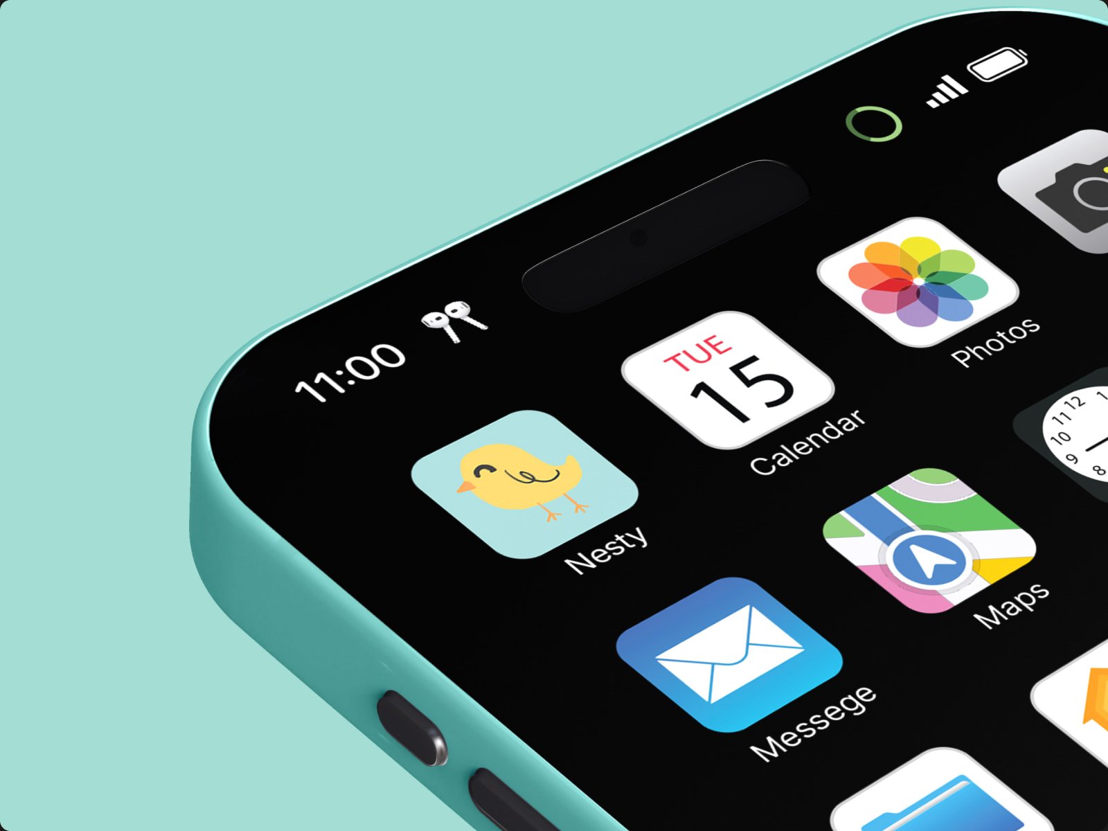 App screens
