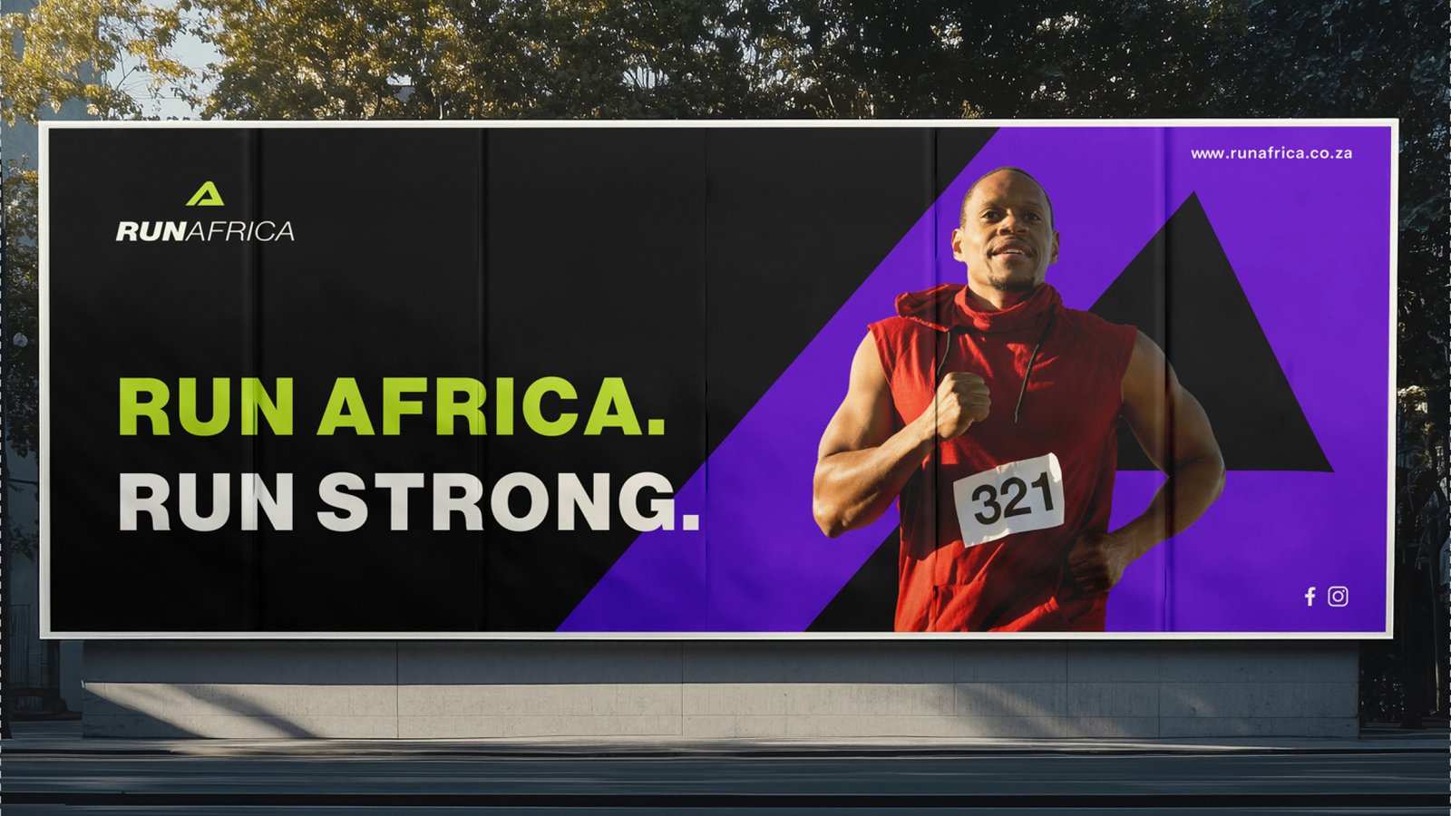 RunAfrica, brand design by Creative Valkyrie